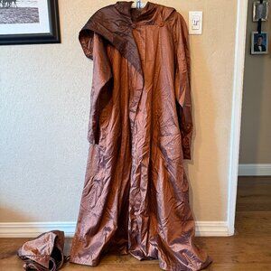 Copper Floor-Length Cloak